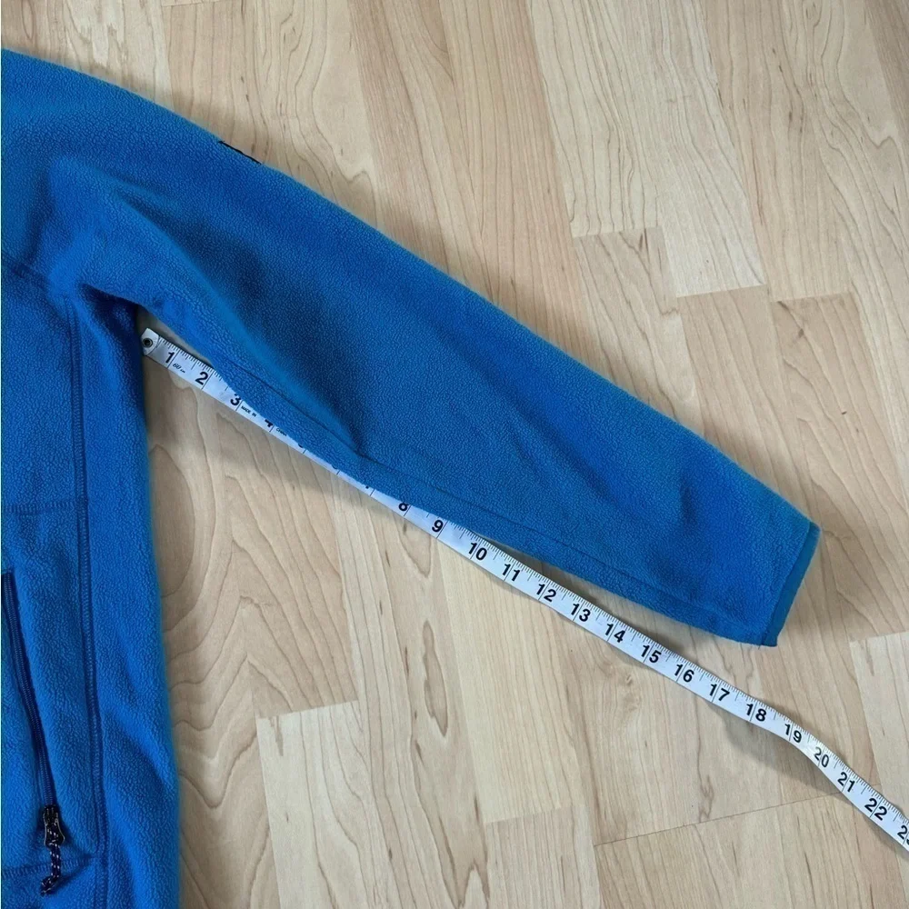 Burton Dryride Teal Full Zip Fleece Size Large